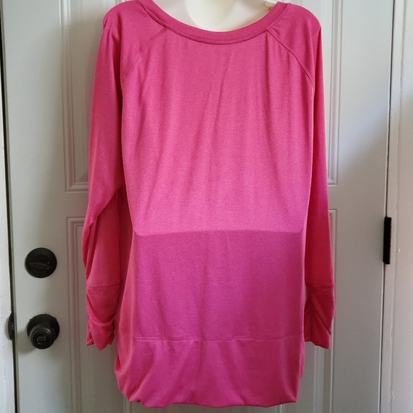 CHAMPION pink tunic top 2X plus pink Barbie - Picture 4 of 5